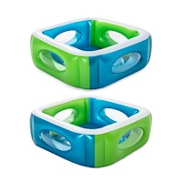 Piscina Window 168x168x56 CM Infantil Resistente para Diversion en Casa Y+Papel Regalo